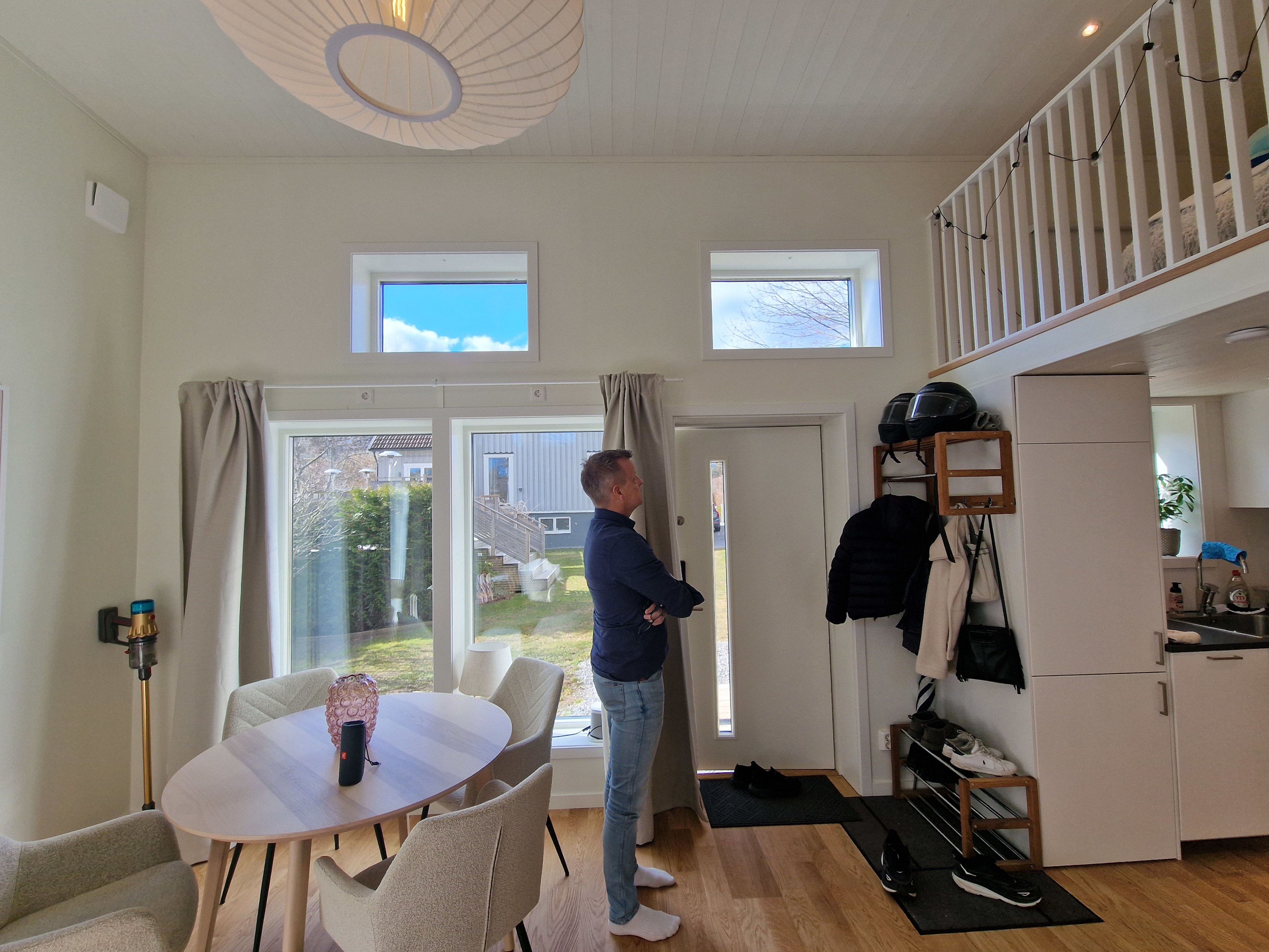 Interiör i attefallshuset