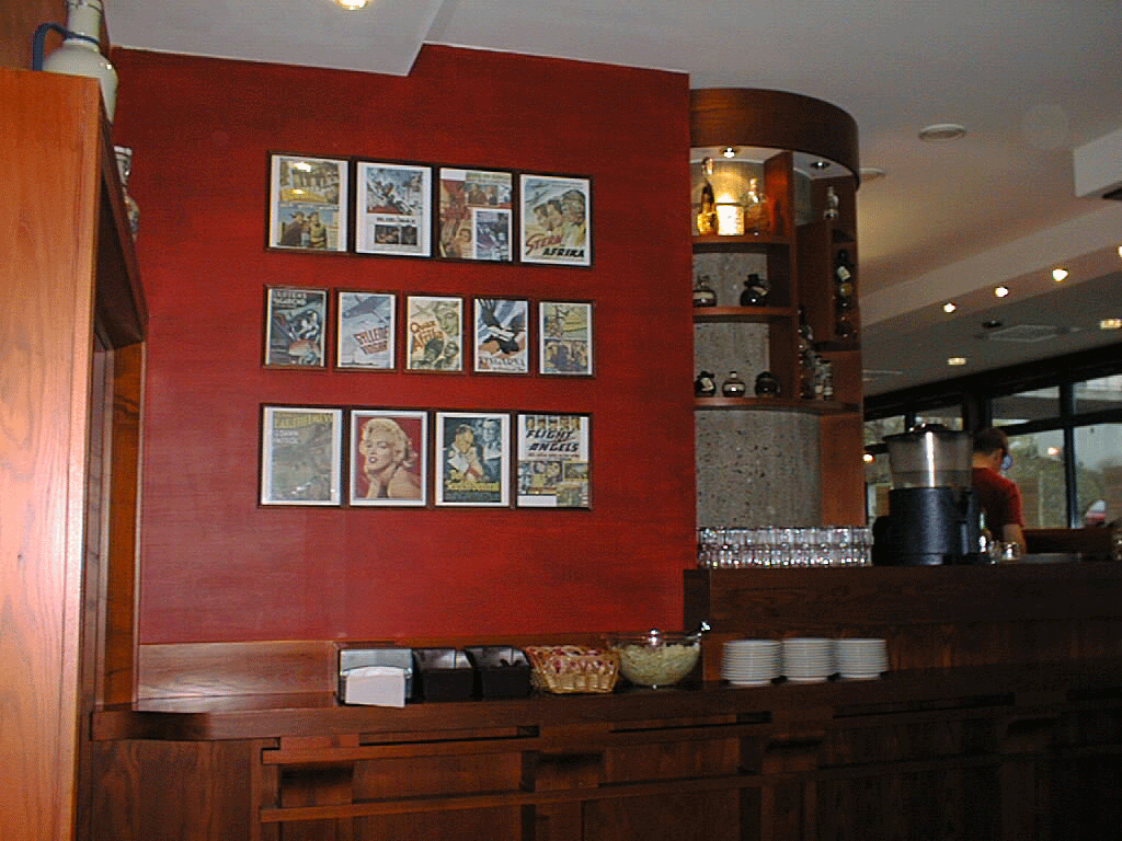 Restaurangens interiör