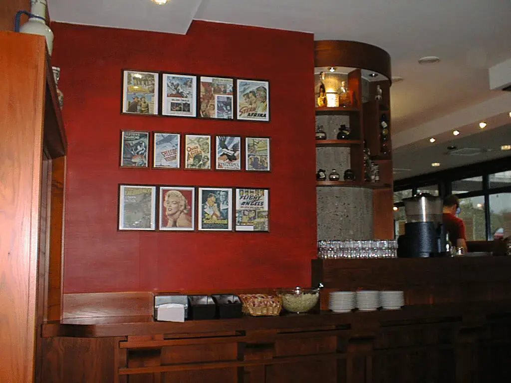Restaurangens interiör